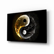 Ying Yang – Glasschilderij