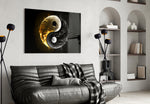 Ying Yang – Glasschilderij