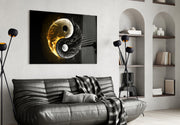Ying Yang – Glasschilderij