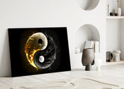 Ying Yang – Glasschilderij
