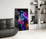 Zebra – Glasschilderij