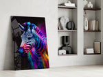 Zebra – Glasschilderij