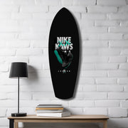 Teal Sole Sneaker Streetwear Pop Art Glass Wall Art.