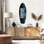 Focus Typography Split Motivational Glass Wall Art.