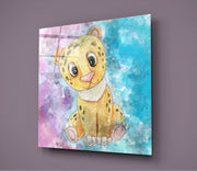 Tiger Glass Wall Art