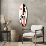 Modern Wave Harmony Glass Wall Art