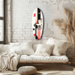 Modern Wave Harmony Glass Wall Art