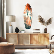 Dreamcatcher Glass Wall Art