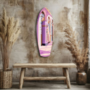 Vintage Melody Box Glass Wall Art