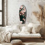 Blooming Breeze Glass Wall Art