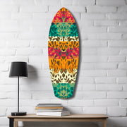 Camouflaged Tiger Glass Wall Art