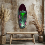 Alien Invade Glass Wall Art