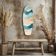 Colors of the Sea Glass Wall Art