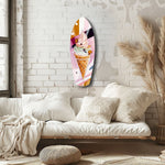 Icecream Dream Glass Wall Art