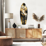 Blonde Silver-Screen Icon Glass Wall Art