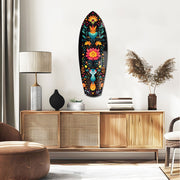 Fox and Rabbit Glass Wall Art