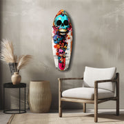 Street Soul Graffiti Skulls Glass Wall Art