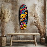 Street Soul Graffiti Skulls Glass Wall Art