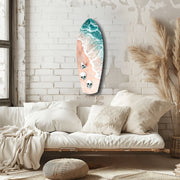 Seashore Glass Wall Art