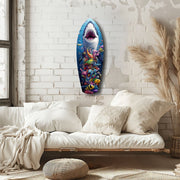 Beneath the Predator Glass Wall Art