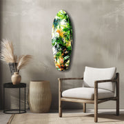 Tropical Forest Glass Wall Art