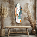 Utopic Seashore Glass Wall Art