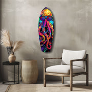 Mr Octopus Glass Wall Art