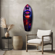 Colorful Lips V10 Glass Wall Art