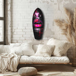 Colorful Lips V16 Glass Wall Art