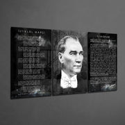 Atatürk Glass Wall Art