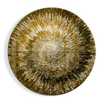 Gouden helix – Rond Glasschilderij