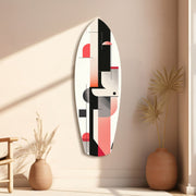 Modern Wave Harmony Glass Wall Art
