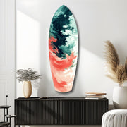 Relentless Waves Glass Wall Art