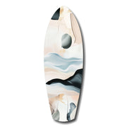 Abstract Sailing Glass Wall Art
