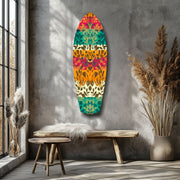 Camouflaged Tiger Glass Wall Art