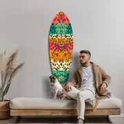 Camouflaged Tiger Glass Wall Art