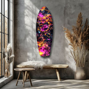 Kinetic Cosmos Glass Wall Art