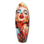 Blonde Silver-Screen Icon Glass Wall Art