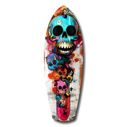 Street Soul Graffiti Skulls Glass Wall Art
