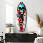 Street Soul Graffiti Skulls Glass Wall Art