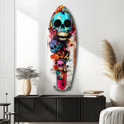 Street Soul Graffiti Skulls Glass Wall Art