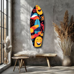 Summer Vibe Glass Wall Art