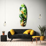 Tropical Forest Glass Wall Art