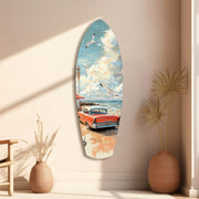 Timeless by the Sea Glass Wall Art
