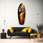 Lion Pride V4 Glass Wall Art