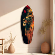 Lion Pride V5 Glass Wall Art