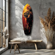 Lion Pride V6 Glass Wall Art