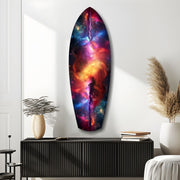 Safrane Space Glass Wall Art