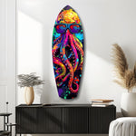 Mr Octopus Glass Wall Art