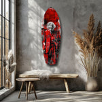 Are You Sure Glass Wall Art